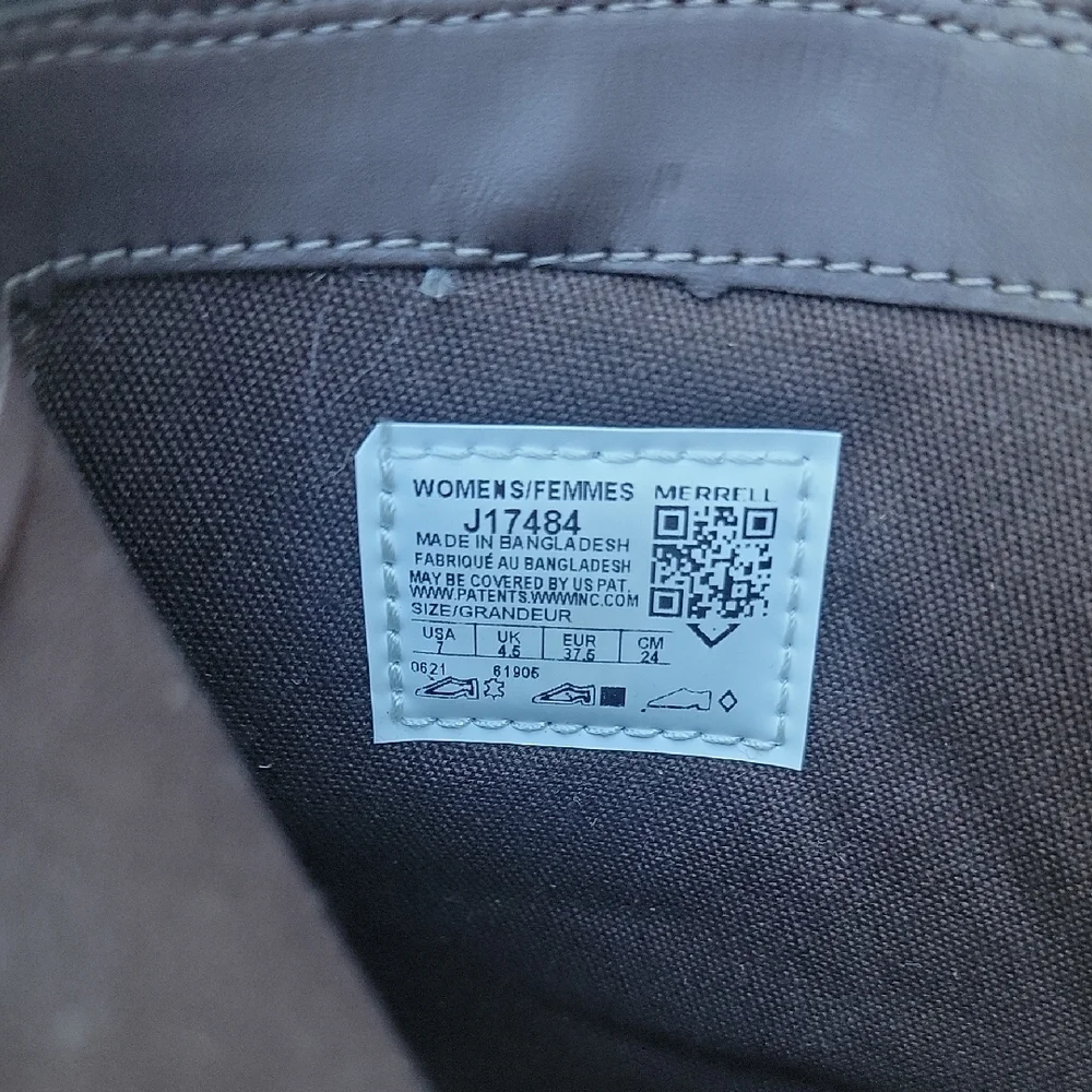 Merrell Chocolate Ankle Boots with Strap - Picture 10 of 10